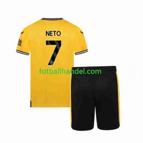 Barn Fotballdrakter Wolverhampton Wanderers NETO 7 Hjemme 2023-24 Kortermet